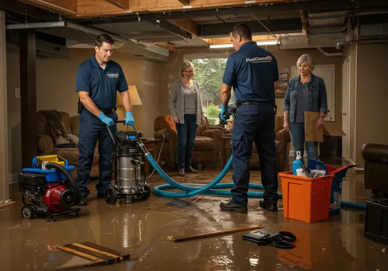 Basement Water Extraction and Removal Techniques process in Knox County, OH